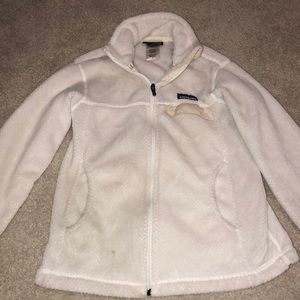 Women’s Patagonia zip up fleece jacket